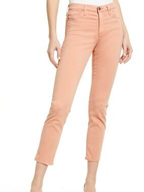 Ag The Prima Cigarette Crop Peach Sz 26
